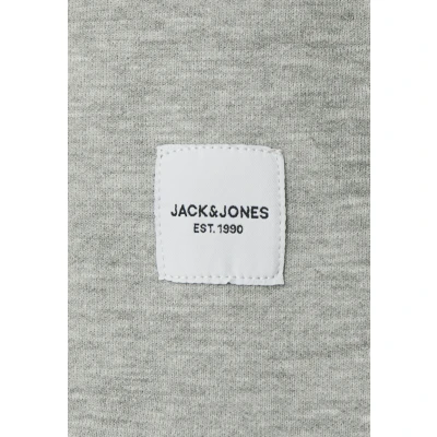 Afbeelding van JACK &amp; JONES ESSENTIALS sweater JJEBASIC lichtgrijs melange