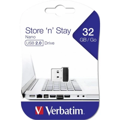 Afbeelding van Verbatim Store n Stay Nano 32GB USB Stick