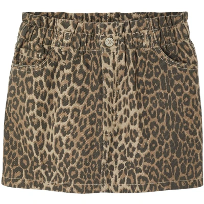 Afbeelding van Vertbaudet Gekleurd rokje in paperbag stijl, gemakkelijk aan te trekken