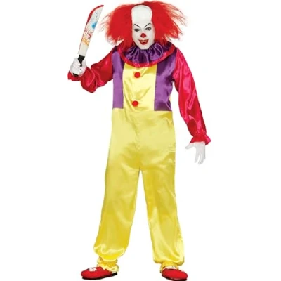 Afbeelding van Fiestas Guirca Verkleedkostuum Horror Clown Polyester Maat M