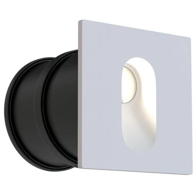 Afbeelding van Maytoni, Wandlamp + plafondlamp, Via Urbana LED Buiten Inbouw 3W Wit IP44 (70 lm)