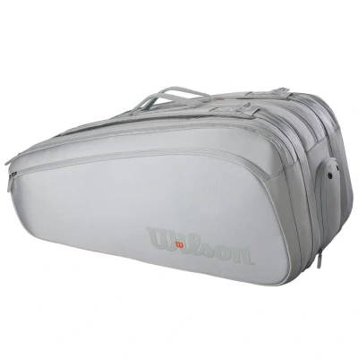 Afbeelding van Wilson Shift Super Tour 15PK Artic Ice Grijs/Oranje
