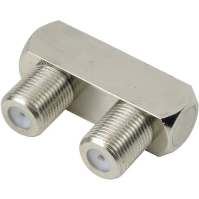 Afbeelding van Renkforce 0403444 F connector U vorm Aansluitingen: bus, bus 1 stuk(s)