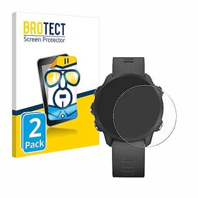 Afbeelding van BROTECT (2 Stuks) Schermbeschermer voor Garmin Forerunner 245 Music Screen Protector Transparant