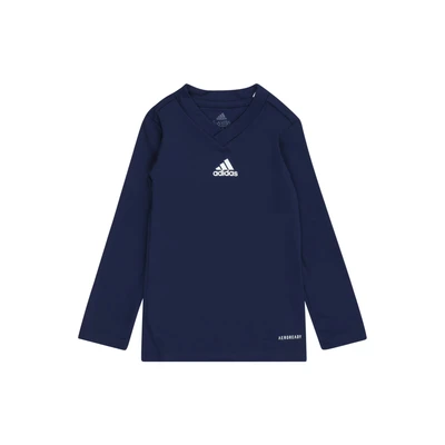 Afbeelding van adidas Performance TEAM BASE Unisex Longsleeve voor kinderen, Maat: 128, Dark blue