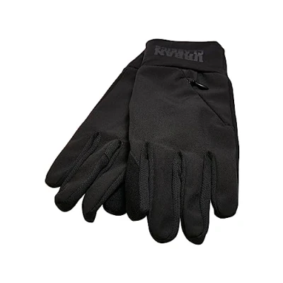 Afbeelding van Urban Classics Performance Gloves LOGO CUFF Handschoenen, Heren, Maat: L/XL, Black