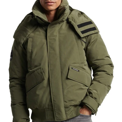 Afbeelding van Superdry Winterjas, Heren, Maat: XXL, Washed khaki