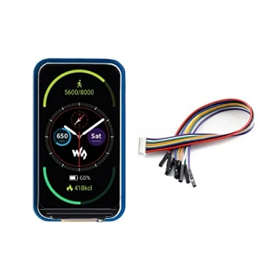 Afbeelding van Waveshare 1.47inch LCD Display Module Compatible with Raspberry Pi Rounded Corners 172x320 Resolution SPI Interface