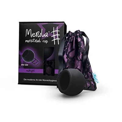 Afbeelding van Merula menstrual cup midnight zwart one size