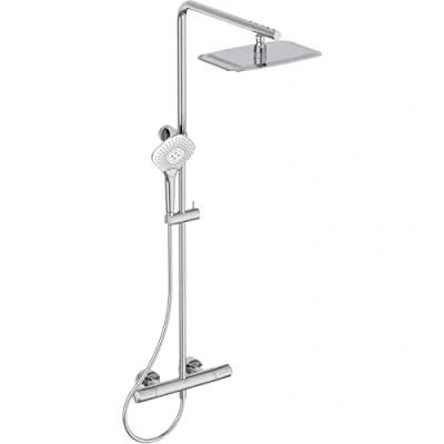 Afbeelding van Ideal Standard CeraTherm T100 flex douchesysteem met douchethermostaat