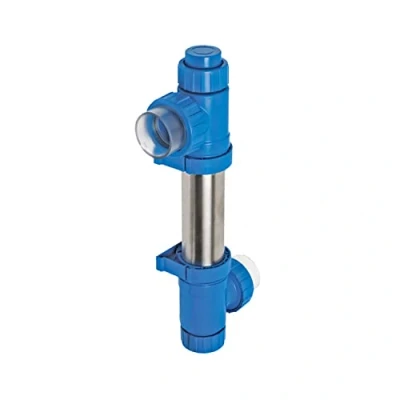 Afbeelding van Blue Lagoon Tech UV C 16 watt, zorgt voor helder water, maximale zwembadcapaciteit 15.000 liter, aanbevolen doorstroming 5 m3 per uur, doorstroom 23 2 meter kabel