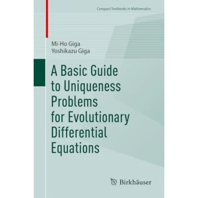 Afbeelding van A Basic Guide to Uniqueness Problems for Evolutionary Differential Equations