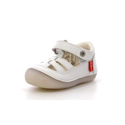 Afbeelding van Kickers Sushy Babyschoenen, uniseks, baby, Wit., 26 EU
