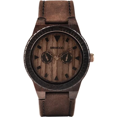 Afbeelding van WeWood LEO Leather Cocolate