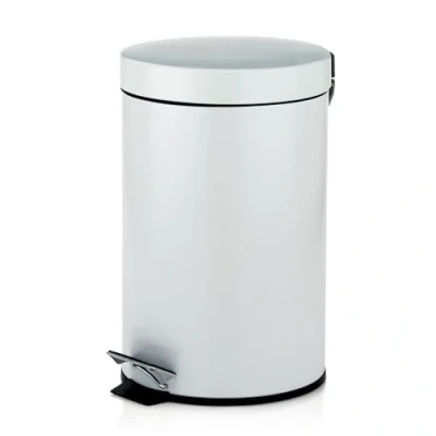 Afbeelding van Prullenbak Kela Monaco Pedaal 3L White