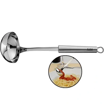 Afbeelding van Silit Classic Line soeplepel 30 cm, saus /pollepel, pollepel, gepolijst roestvrij staal, vaatwasmachinebestendig
