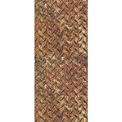 Afbeelding van Livingwalls zelfklevend paneel pop.up 2 2,50 m x 0,35 bont grijs oranje 300751