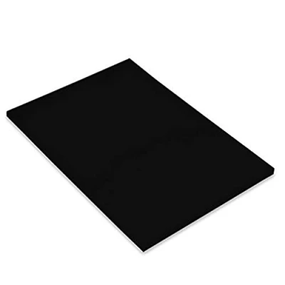 Afbeelding van Canson Iris Vivaldi A4 120 GSM Glad Kleurenpapier Zwart (Pack van 100 vellen)