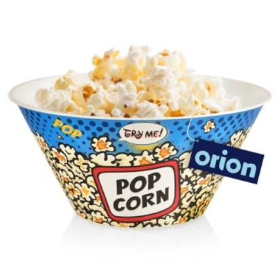 Afbeelding van orion group popcornschaal, popcornbeker, popcornemmer voor popcorn, 15,5 cm, 700 ml