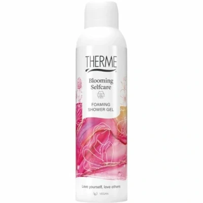 Afbeelding van 6x Therme Foaming Shower Gel Blooming Selfcare 200 ml