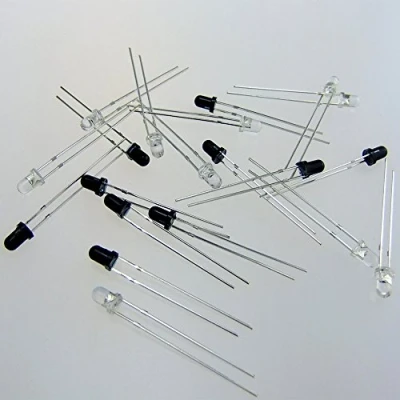 Afbeelding van 10 stks Lancering en Ontvanger 3 mm 940nm IR Infrarood Diode LED Lampen