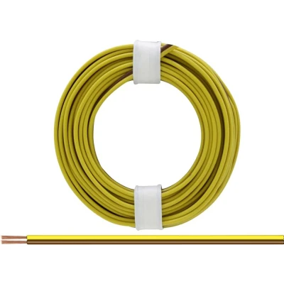 Afbeelding van Donau Elektronik 218 38 Draad 2 x 0.14 mm² Bruin geel 5 m