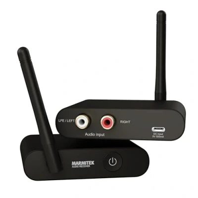 Afbeelding van Marmitek subwoofer Anywhere 640 Wireless audio transmitter en receiver voor zwart