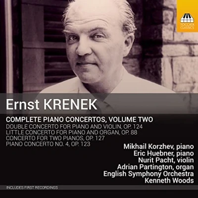 Afbeelding van Various Artists Ernst Krenek: Complete Piano Concertos, Volume Two (CD)