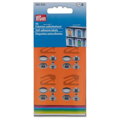 Afbeelding van Prym 390920 Kleurlabels Vario Kaart, meerkleurig, 40 mm x 30