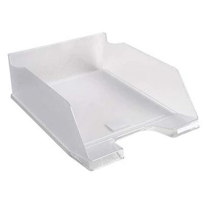 Afbeelding van Exacompta ref. 11523D 1 Brievenbak COMBO MAXI Afmetingen: 34,7x25,5x10,3 cm voor A+ documenten kristalheldere kleur capaciteit 750 vellen