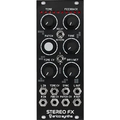 Afbeelding van Erica Synths Drum Stereo FX Effect modular synthesizer