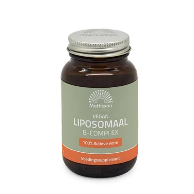 Afbeelding van Mattisson Vegan Liposomaal B Complex, 60 Veg. capsules