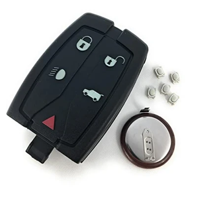 Afbeelding van Automobile Locksmith Reparatie Kit voor Land Rover Freelander 2 5 Knop Smart Afstandsbediening Sleutelhanger Shell Case Schakelaars VL2330 Batterij