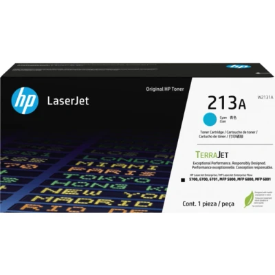 Afbeelding van HP 213A (W2131A) Toner Cyaan Normale capaciteit