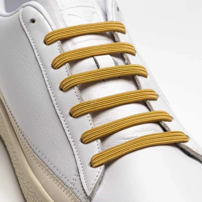 Afbeelding van U Lace Classic Elastische Veters Metallic Goud Mix N Match Pack
