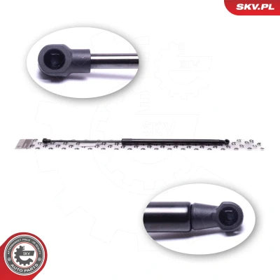 Afbeelding van ESEN SKV 52SKV766 Gasveer achterklep 295N 581mm Aan beide zijden FORD: Fiesta 7, Mk7 Van
