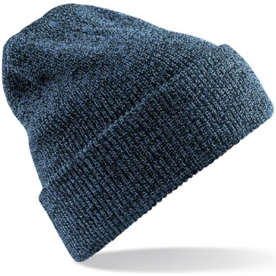 Afbeelding van Gebreide Heritage Beanie wintermuts in het petrol blauw voor volwassenen Damesmutsen / herenmutsen 100% polyacryl