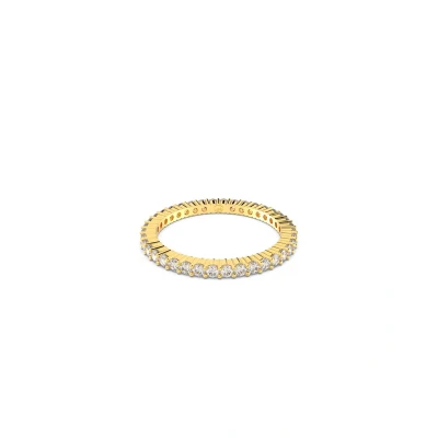 Afbeelding van Swarovski 5656293 Vittore Goudkleurig Ring 50
