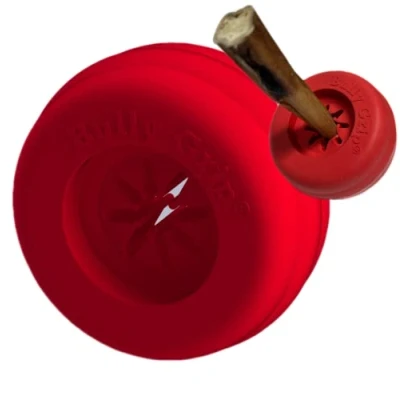 Afbeelding van Bully Stickhouder voor honden, groot formaat, interactief hondenspeelgoed, hondensnoephouder, slowfeeder, traktatiedispenser, kauwspeelgoed en hondenveiligheidsapparaat