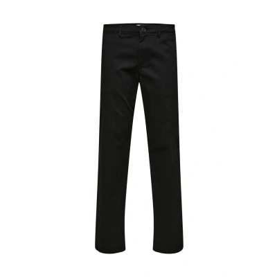 Afbeelding van SELECTED HOMME straight fit broek SLHNEW MILES 196 FLEX black