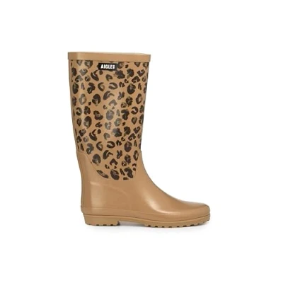 Afbeelding van Aigle Eliosa Regenlaarzen, Dames, Maat: 41, Leopard Natuurrubber