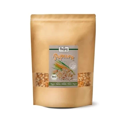 Afbeelding van Biojoy BIO Popcorn maïs (2 kg), ongezoet en ongezouten, voor een popcornmachine