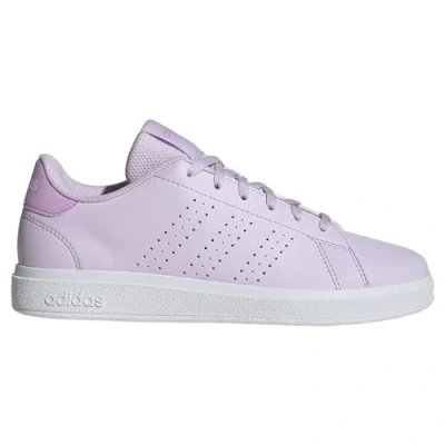 Afbeelding van adidas Unisex Kid&#039;s Advantage Base 2.0 Schoenen Junior Non Football Low, Ice Lavender Bliss Lila Ftwr Wit, 38 EU
