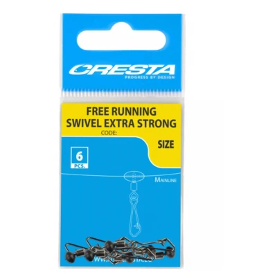 Afbeelding van Cresta Free Running Swivel Extra Strong 10 stuks Wartel #14