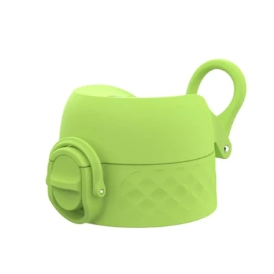 Afbeelding van ION8 Lekvrije Vervangende OneTouch 2.0 Waterfles Deksel, Eenvoudige Bediening met Één Druk, Geschikt voor 350ml, 500ml, 600ml Flessen, Groen, Klein, Ftalaatvrij BPA vrij Plastic
