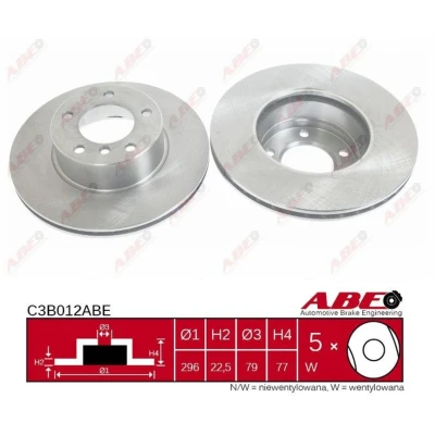 Afbeelding van ABE Remschijven C3B012ABE