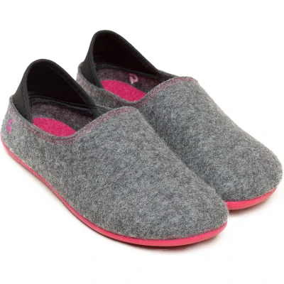Afbeelding van Gottstein Pantoffels, Dames, Maat: 42, Grey raspberry Wol