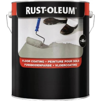 Afbeelding van rust oleum 7100 vloercoating ral 7035 lichtgrijs 2.5 ltr