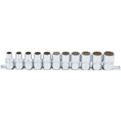 Afbeelding van BGS Doppenset, twaalfkant 1/2&quot; 10 21 mm 11 delig