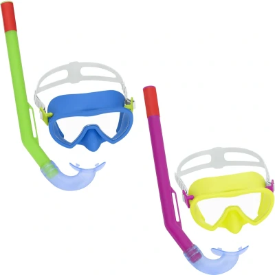 Afbeelding van Bestway Junior Masker en Buis Set Ontluchtingsklep Diverse Kleuren +7 Jaar Strand Zwembad 24032